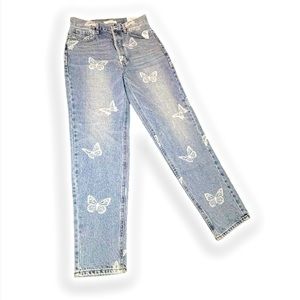 pacsun butterfly jeans